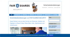 Desktop Screenshot of fair-guards.de